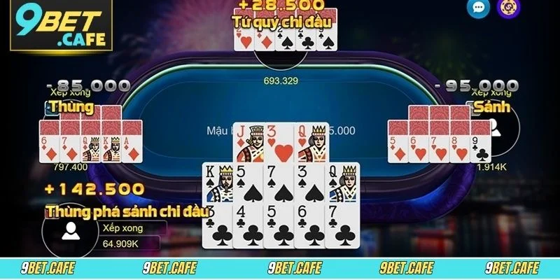 2 mẹo cá cược Mậu Binh bất bại tại nhà cái 9BET
