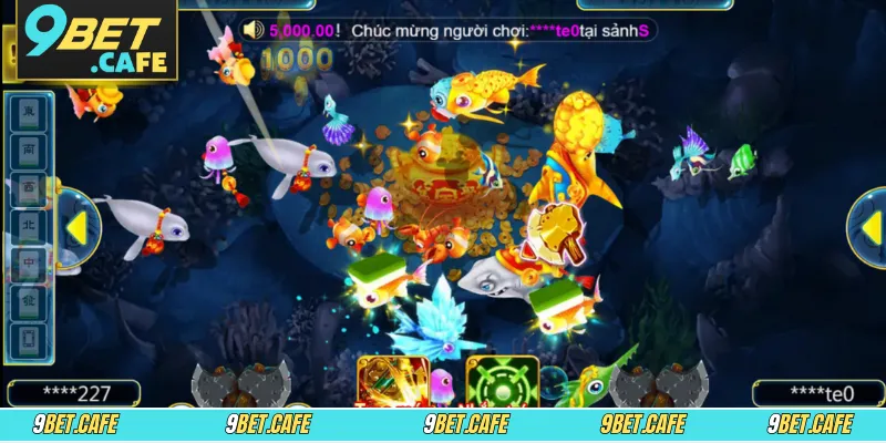 Dễ dàng hệ gục được con mồi nếu biết mẹo đổi vũ khí bắn cá