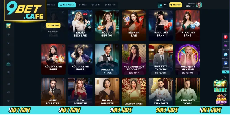 Điểm danh các tựa game bài 9BET hấp dẫn nhất năm 2025