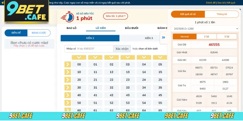 Trả kết quả quay thưởng nhanh chóng không cần phải đợi lâu